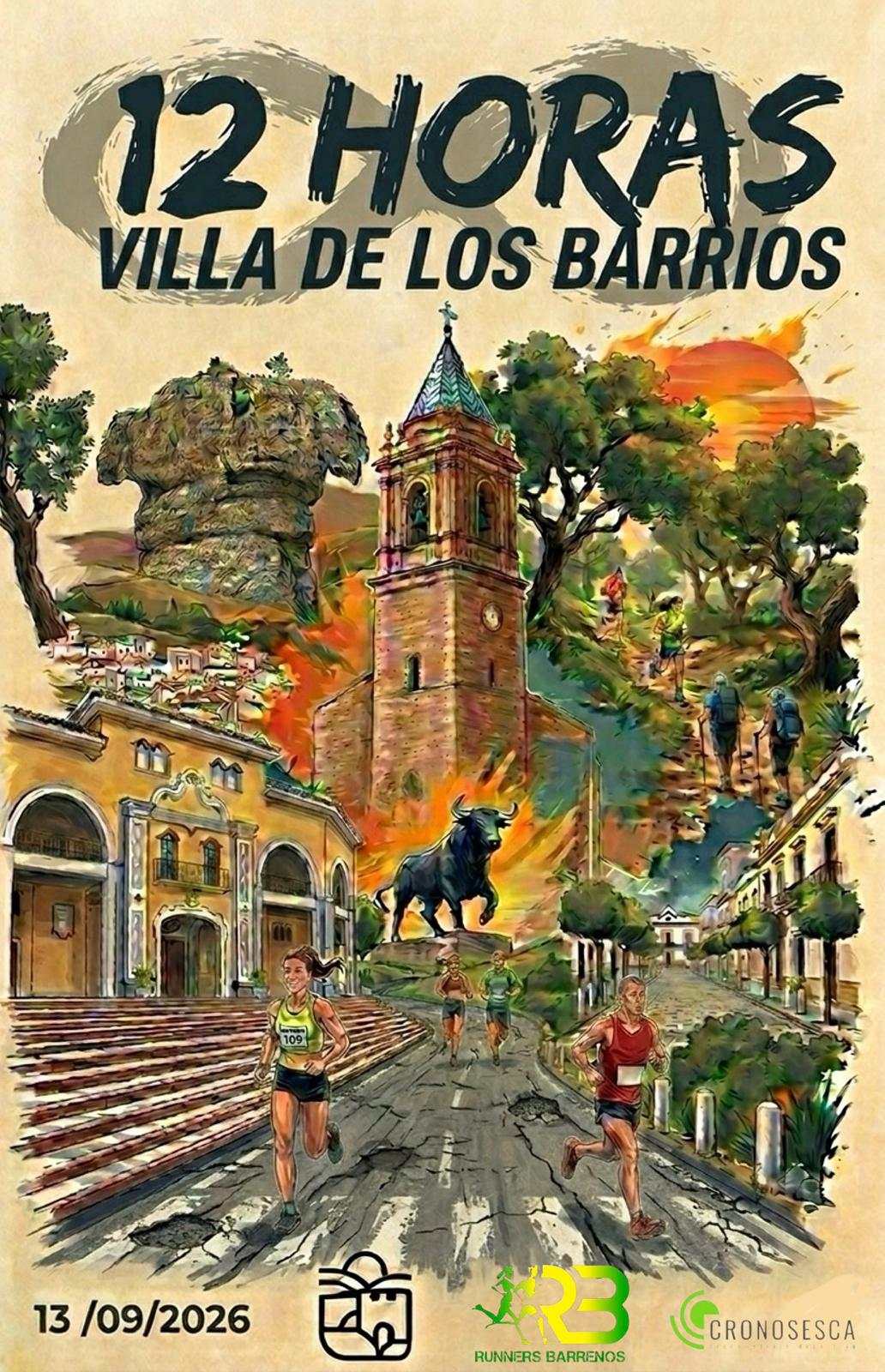 12 HORAS VILLA DE LOS BARRIOS - Inscríbete