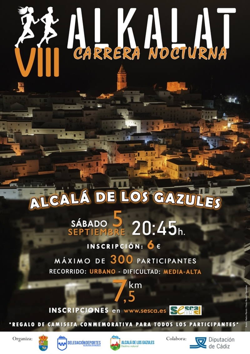 VIII CARRERA NOCTURNA ALKALAT - Inscríbete