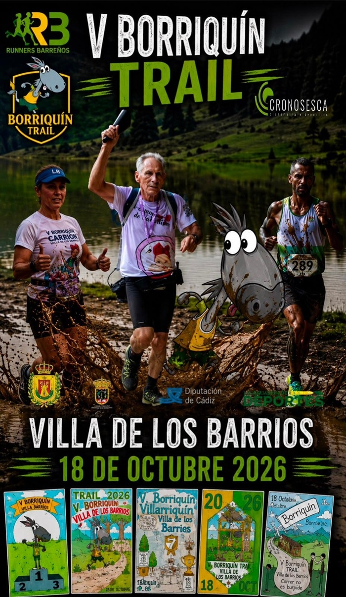 V BORRIQUÍN TRAIL – VILLA DE LOS BARRIOS - Inscríbete